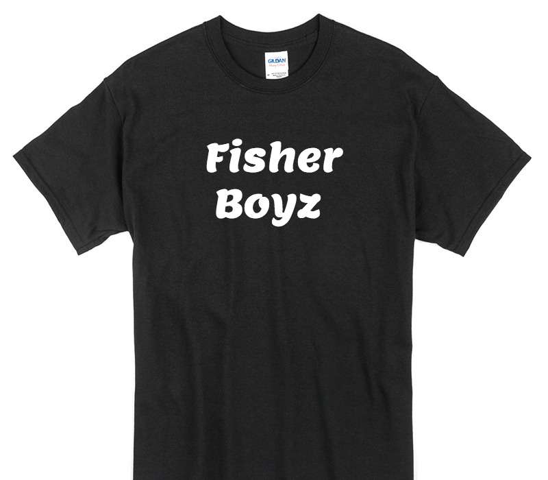 Custom Gildan 100% Cotton Black T-Shirt