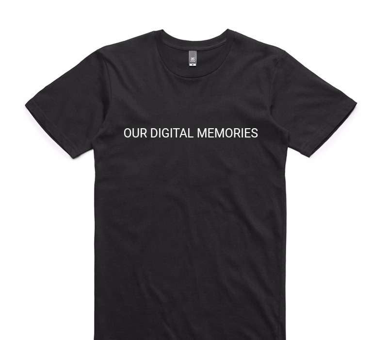 Custom AS Colour 100% Cotton Black T-Shirt