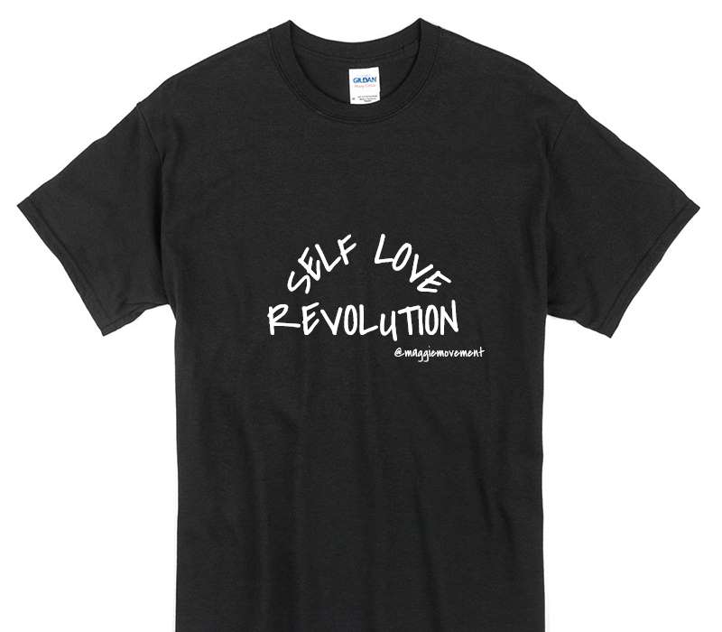 Custom Gildan 100% Cotton Black T-Shirt