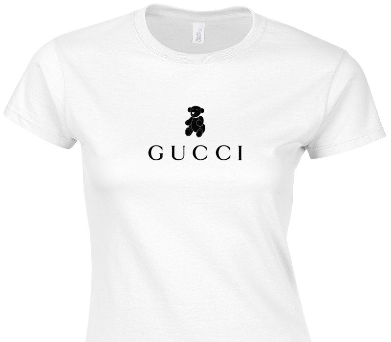 Custom Womens Soft Style 100% Cotton White T-Shirt
