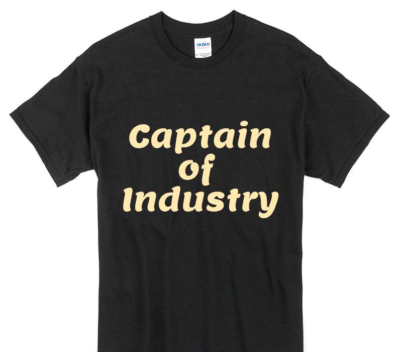 Custom Gildan 100% Cotton Black T-Shirt