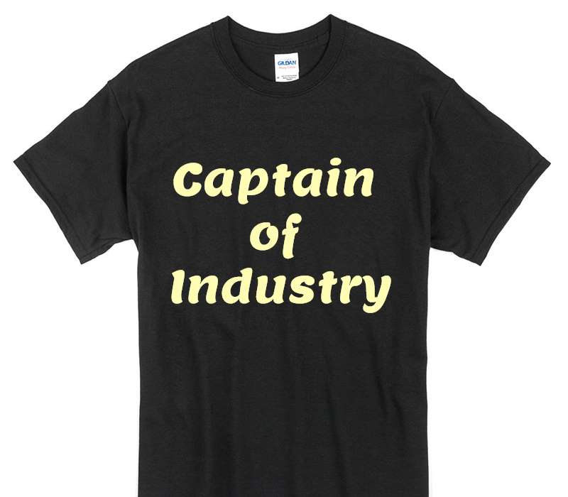 Custom Gildan 100% Cotton Black T-Shirt