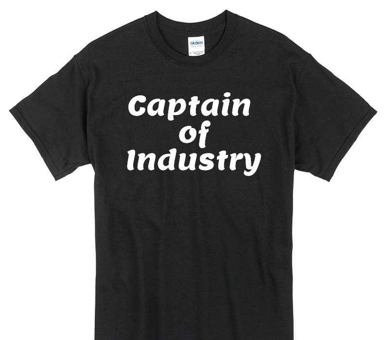 Custom Gildan 100% Cotton Black T-Shirt