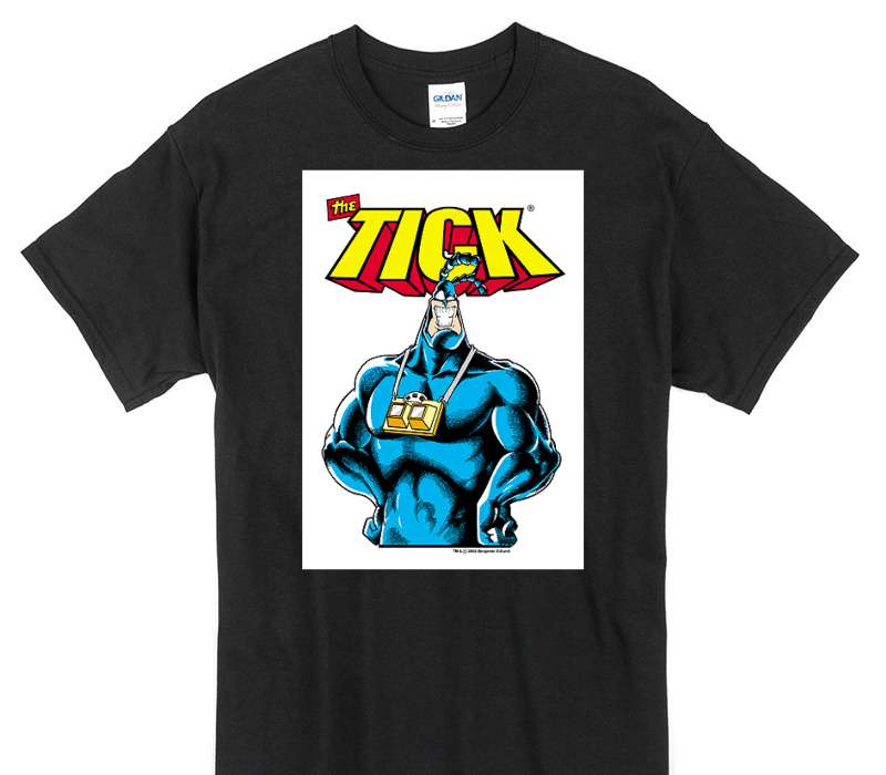 Custom Gildan 100% Cotton Black T-Shirt