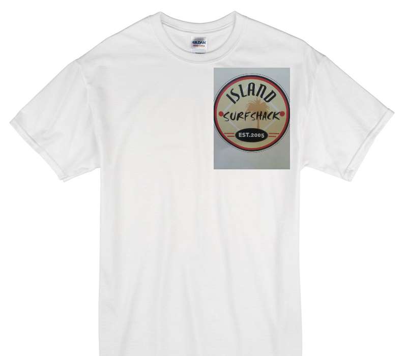 Custom Gildan 100% Cotton White T-Shirt