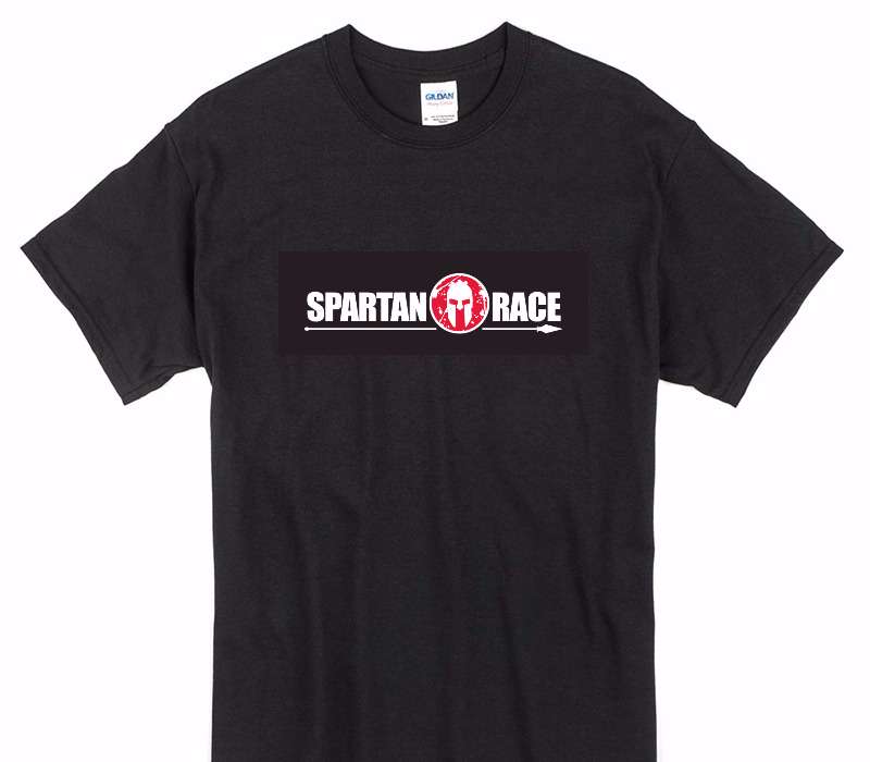 Custom Gildan 100% Cotton Black T-Shirt