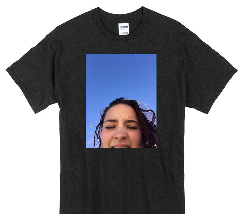 Custom Gildan 100% Cotton Black T-Shirt