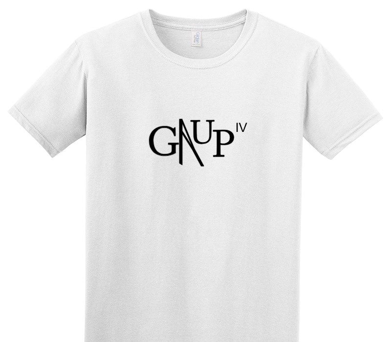 Custom Adult Soft Style 100% Cotton White T-Shirt