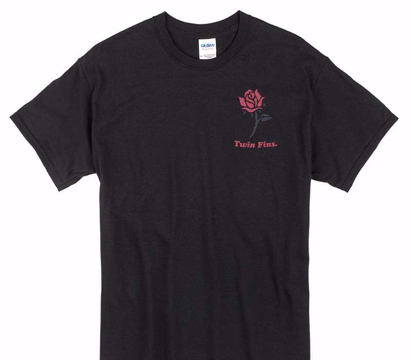Custom Gildan 100% Cotton Black T-Shirt