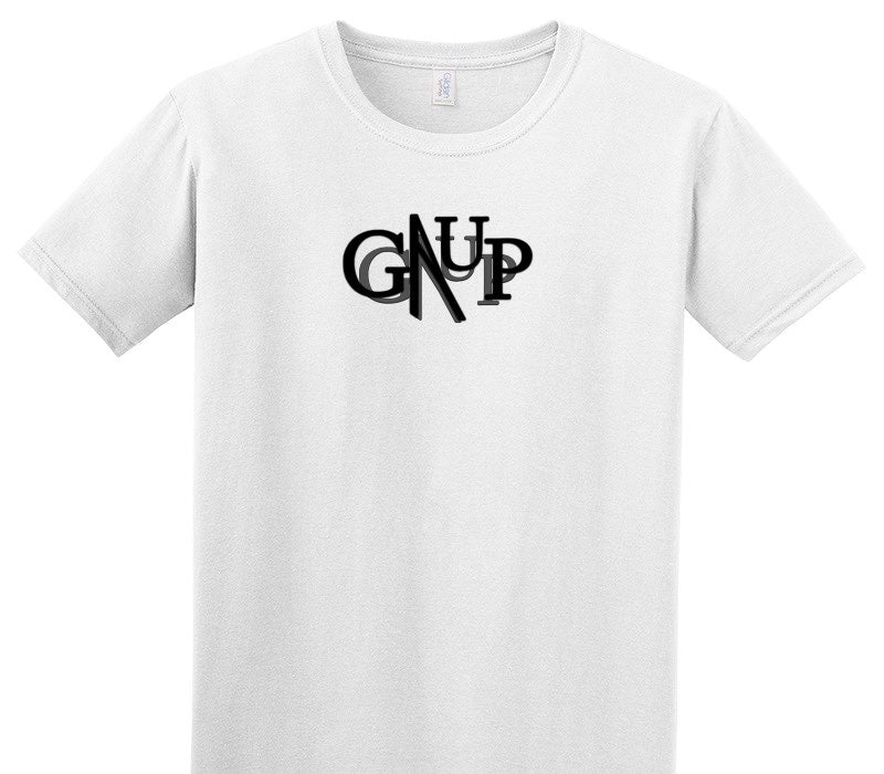 Custom Adult Soft Style 100% Cotton White T-Shirt