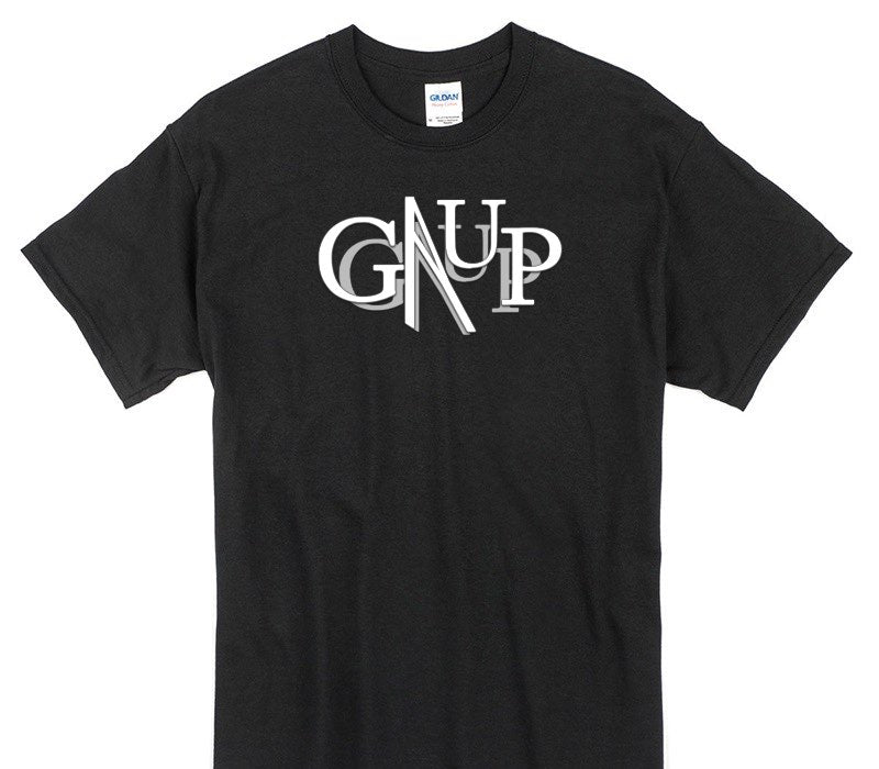 Custom Gildan 100% Cotton Black T-Shirt