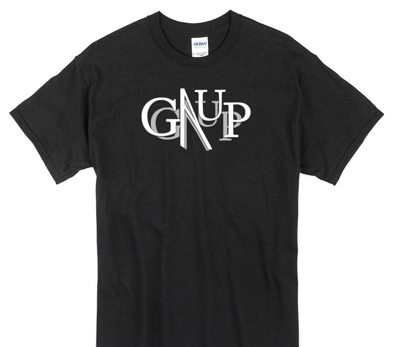 Custom Gildan 100% Cotton Black T-Shirt