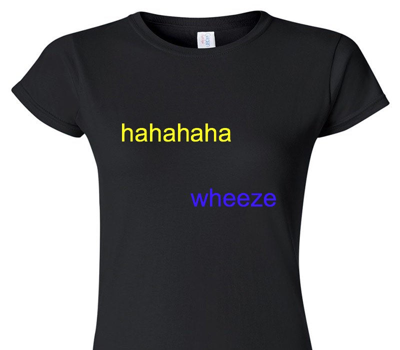 Custom Womens Soft Style 100% Cotton Black T-Shirt