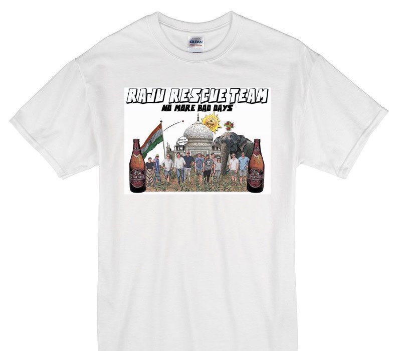 Custom Gildan 100% Cotton White T-Shirt