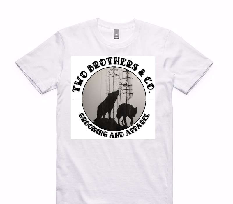 Custom AS Colour 100% Cotton White T-Shirt