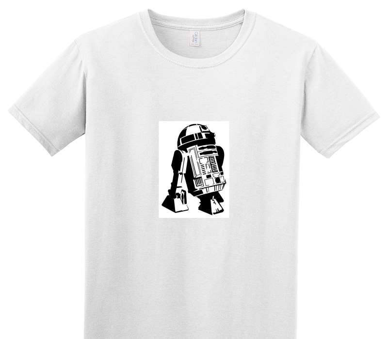 Custom Adult Soft Style 100% Cotton White T-Shirt