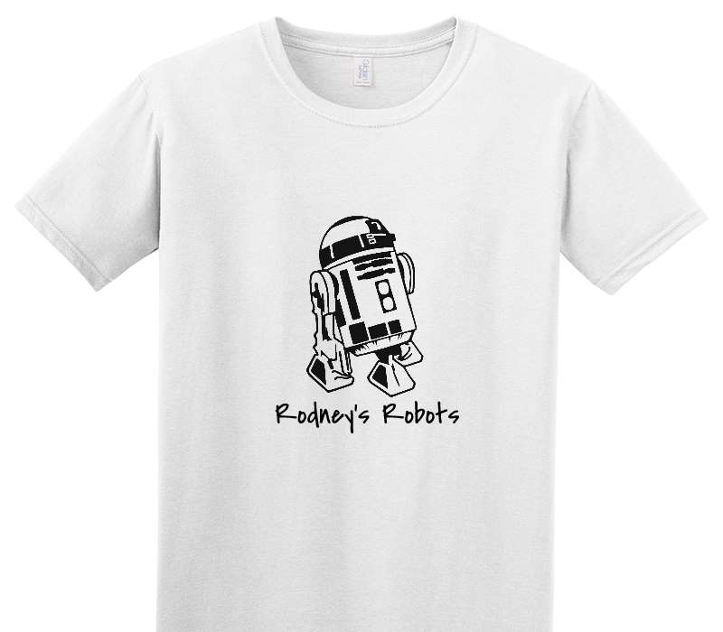 Custom Adult Soft Style 100% Cotton White T-Shirt