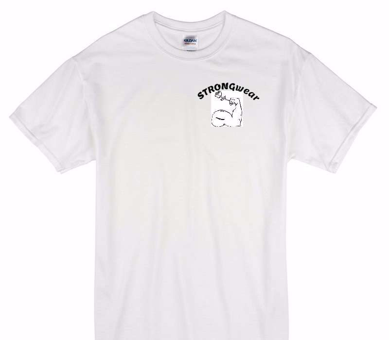 Custom Gildan 100% Cotton White T-Shirt