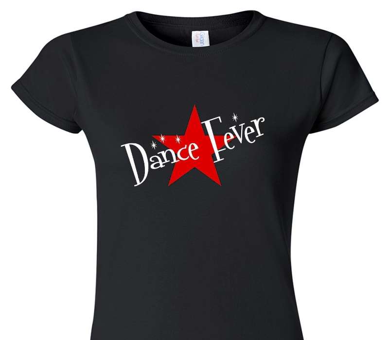 Custom Womens Soft Style 100% Cotton Black T-Shirt