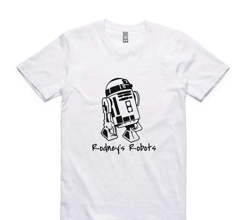 Custom AS Colour 100% Cotton White T-Shirt