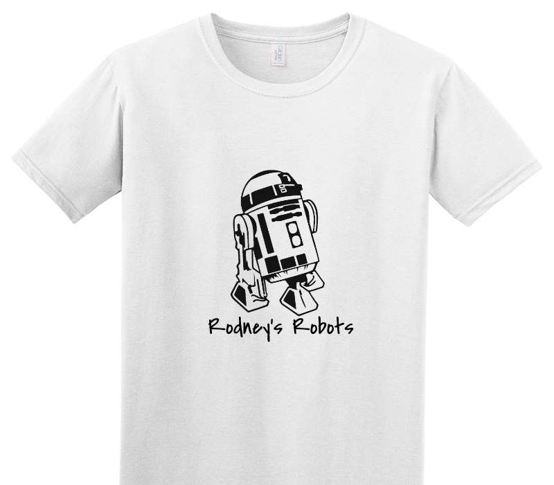 Custom Adult Soft Style 100% Cotton White T-Shirt