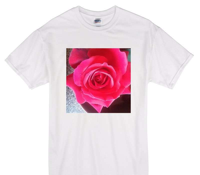 Custom Gildan 100% Cotton White T-Shirt