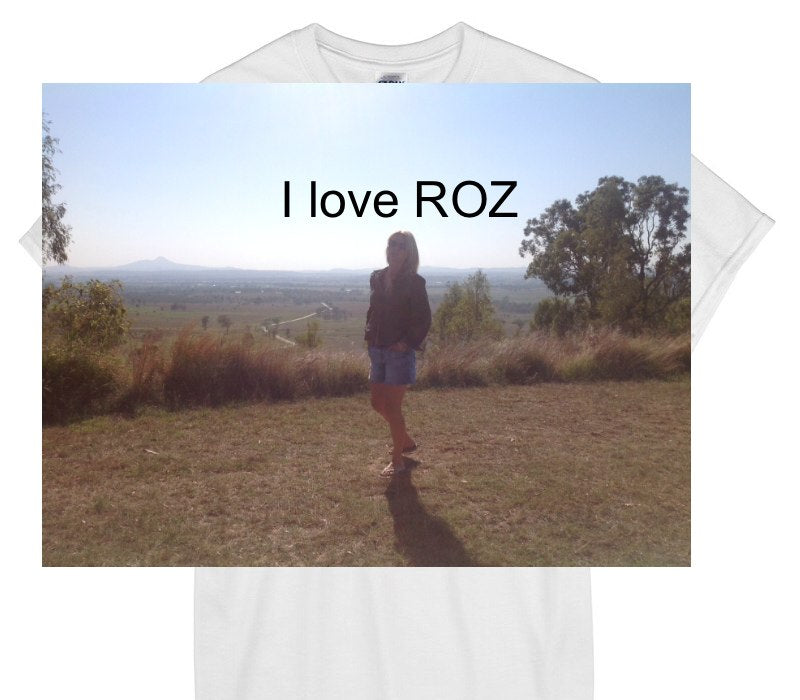 Custom Gildan 100% Cotton White T-Shirt