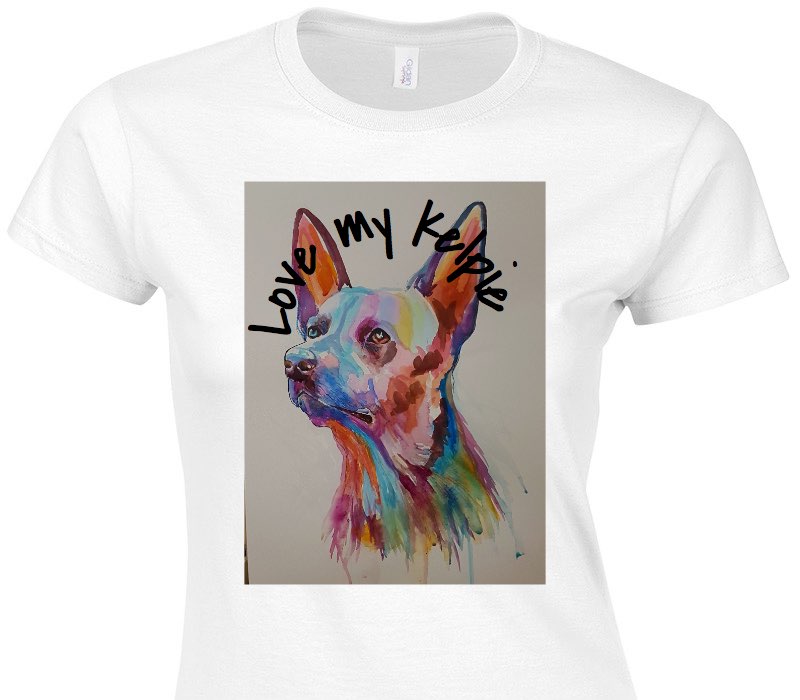 Custom Womens Soft Style 100% Cotton White T-Shirt