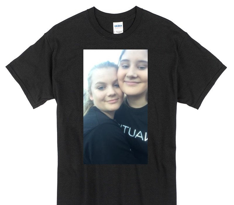 Custom Gildan 100% Cotton Black T-Shirt