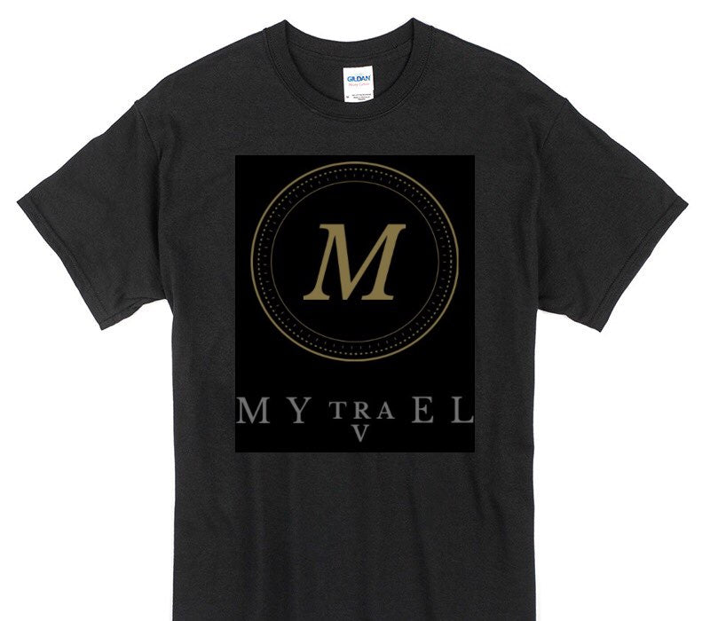 Custom Gildan 100% Cotton Black T-Shirt