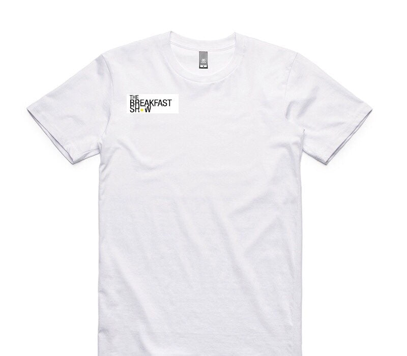Custom AS Colour 100% Cotton White T-Shirt