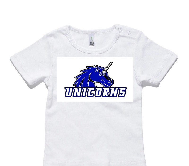 Custom AS Colour White Baby T-Shirt