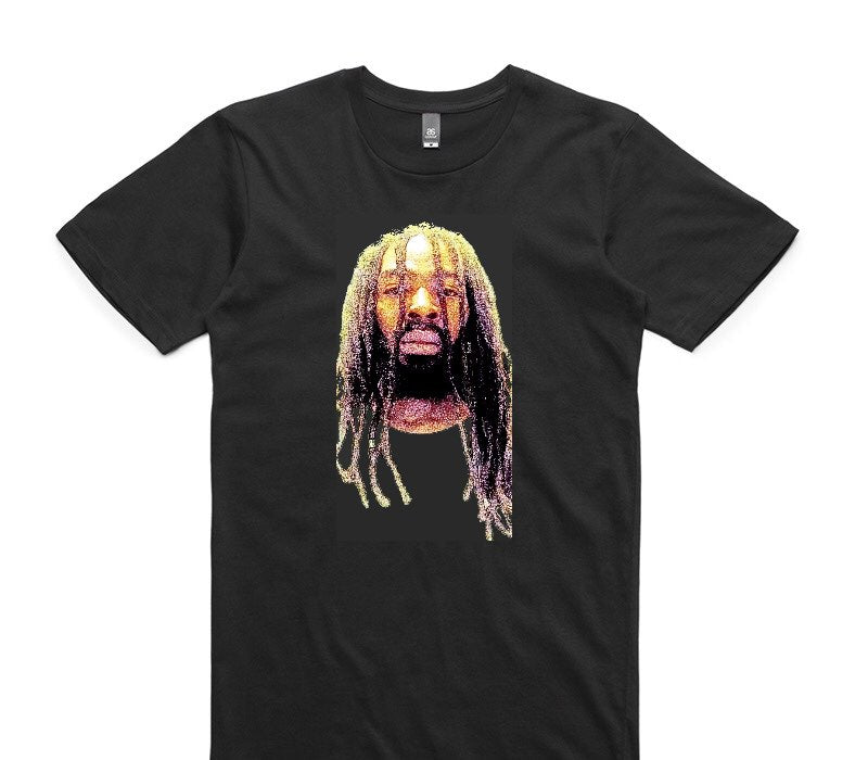 Custom AS Colour 100% Cotton Black T-Shirt