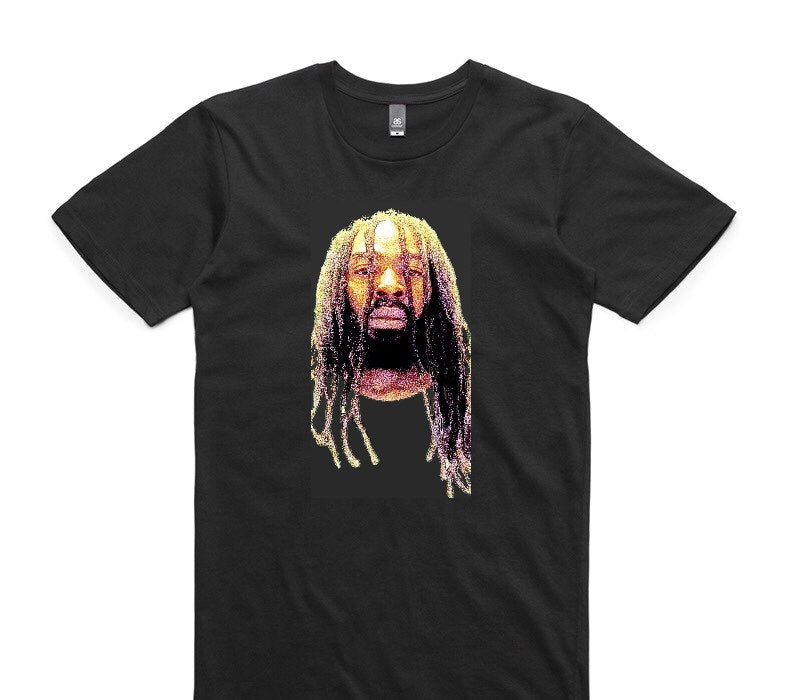 Custom AS Colour 100% Cotton Black T-Shirt