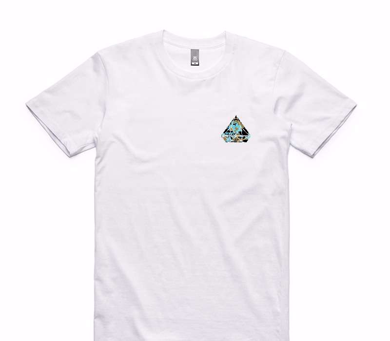 Custom AS Colour 100% Cotton White T-Shirt