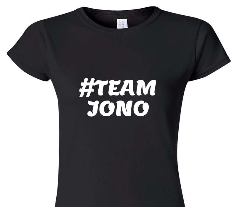 Custom Womens Soft Style 100% Cotton Black T-Shirt