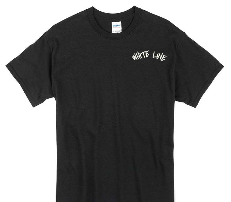 Custom Gildan 100% Cotton Black T-Shirt