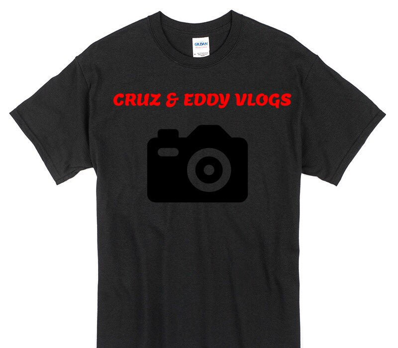 Custom Gildan 100% Cotton Black T-Shirt