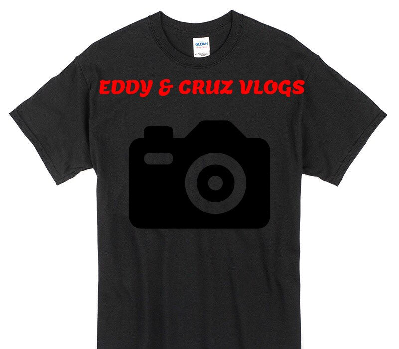 Custom Gildan 100% Cotton Black T-Shirt