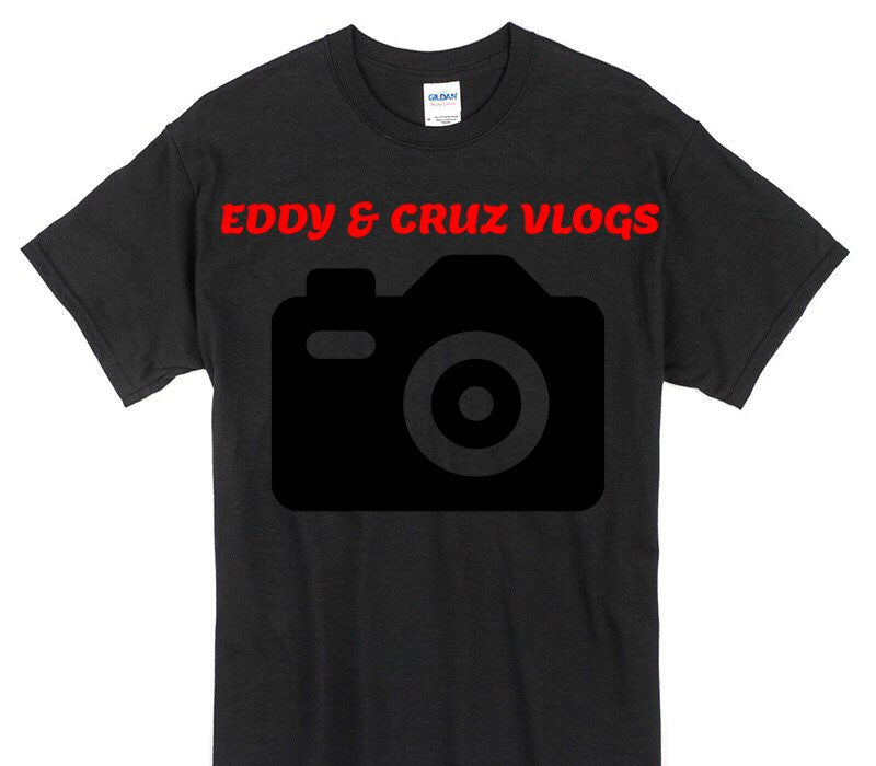 Custom Gildan 100% Cotton Black T-Shirt