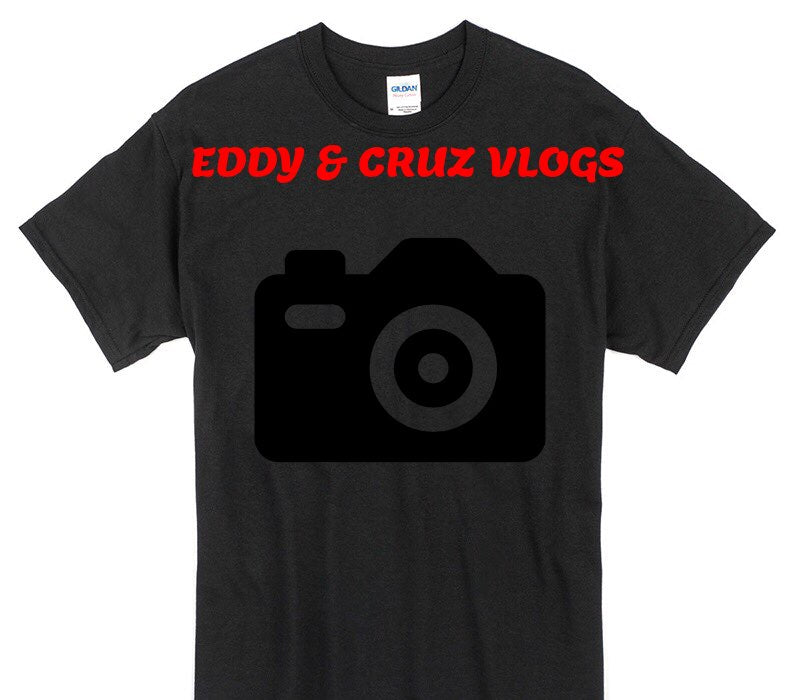 Custom Gildan 100% Cotton Black T-Shirt
