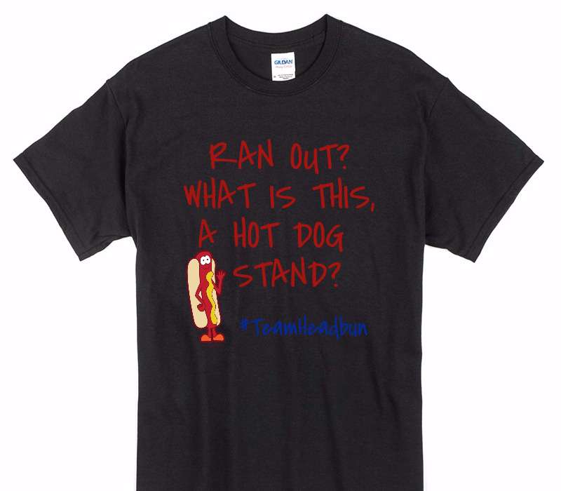 Custom Gildan 100% Cotton Black T-Shirt