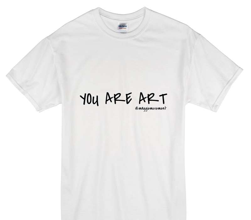 Custom Gildan 100% Cotton White T-Shirt