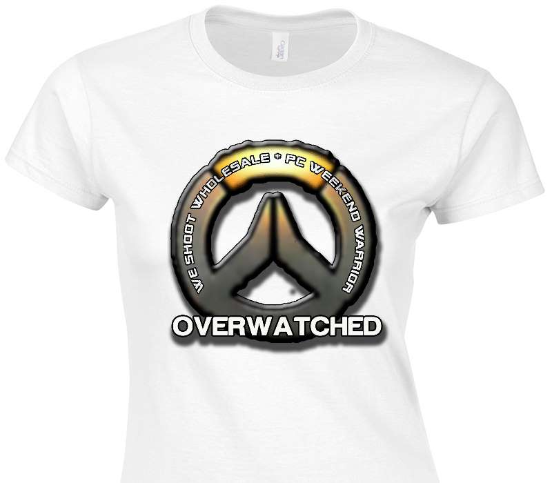 Custom Womens Soft Style 100% Cotton White T-Shirt