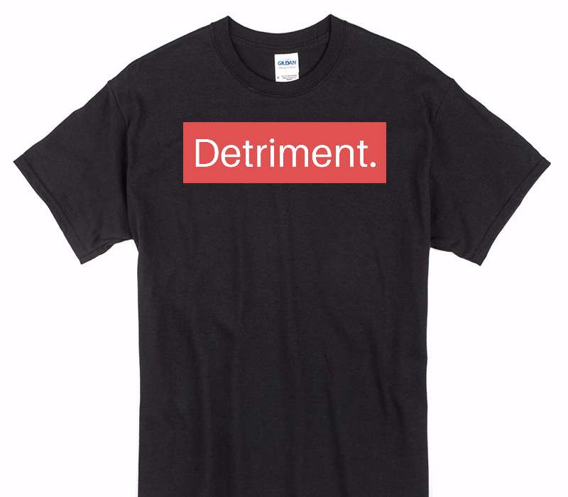 Custom Gildan 100% Cotton Black T-Shirt
