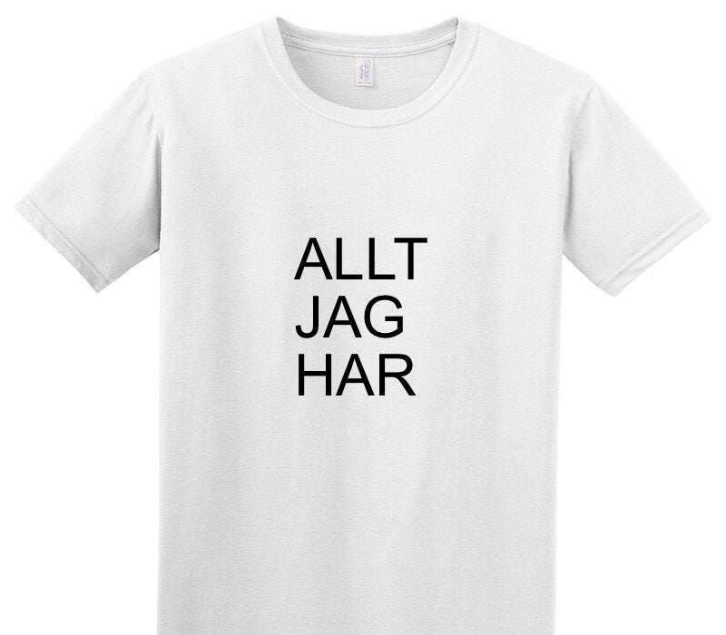 Custom Adult Soft Style 100% Cotton White T-Shirt