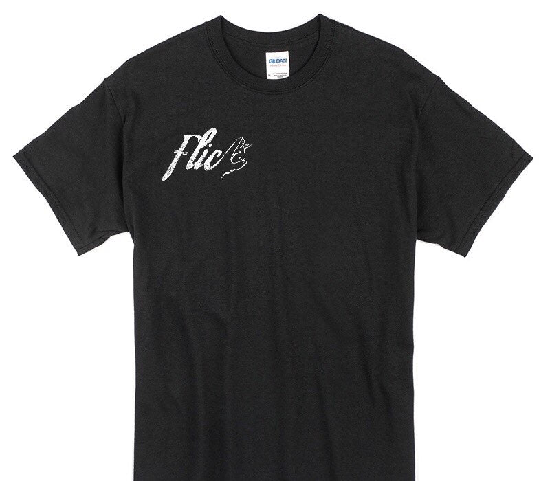 Custom Gildan 100% Cotton Black T-Shirt