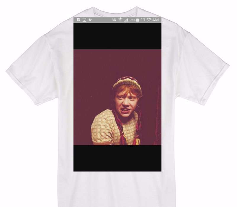Custom Gildan 100% Cotton White T-Shirt