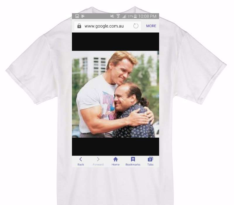 Custom Gildan 100% Cotton White T-Shirt