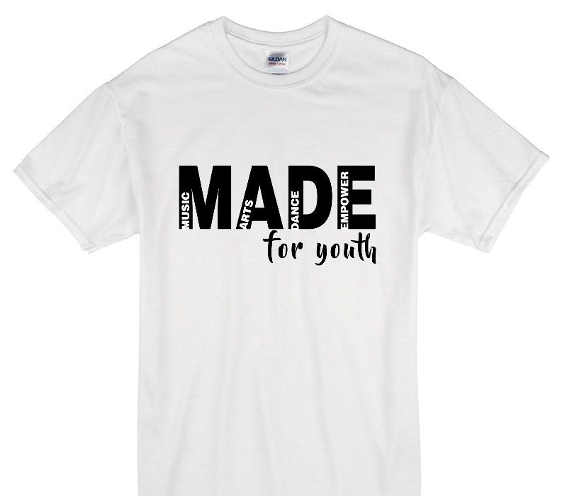 Custom Gildan 100% Cotton White T-Shirt